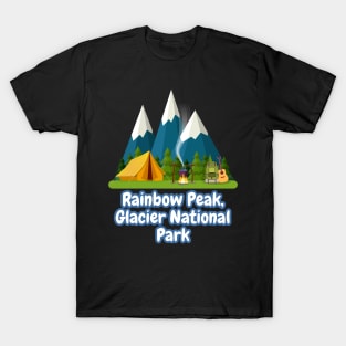 Rainbow Peak, Glacier National Park T-Shirt